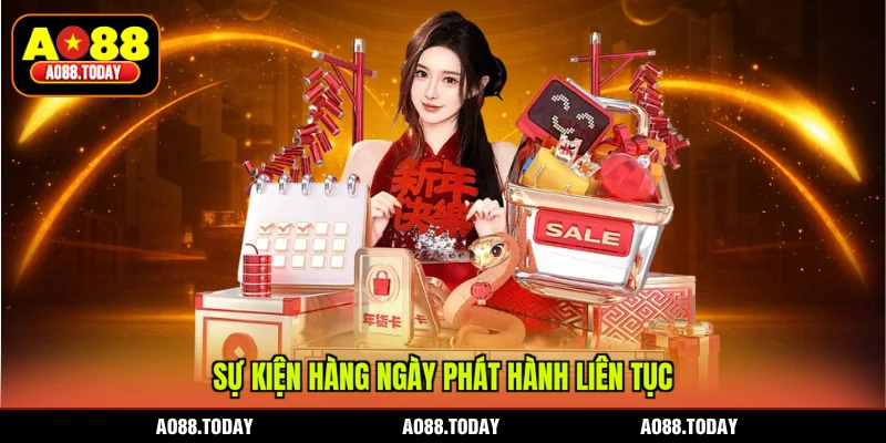 Sự kiện hàng ngày phát hành liên tục